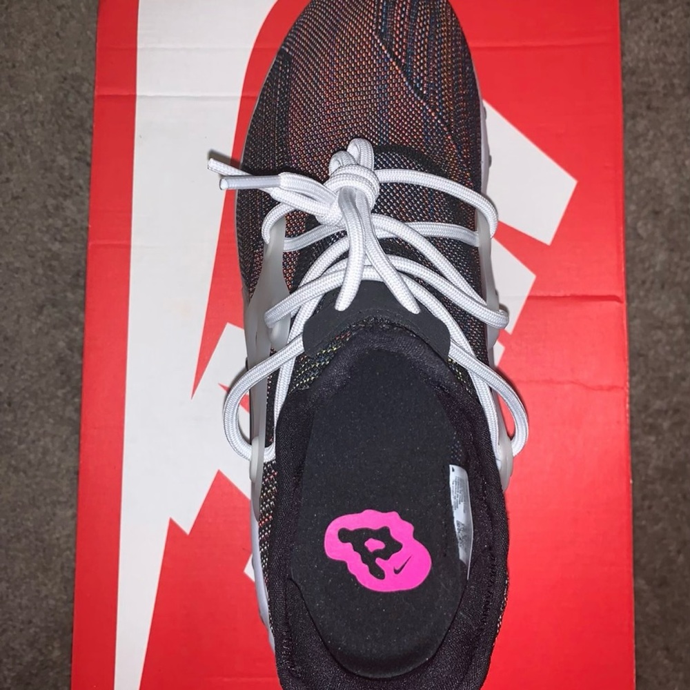 Nike React Presto FlyKnit  black / black-vast grey